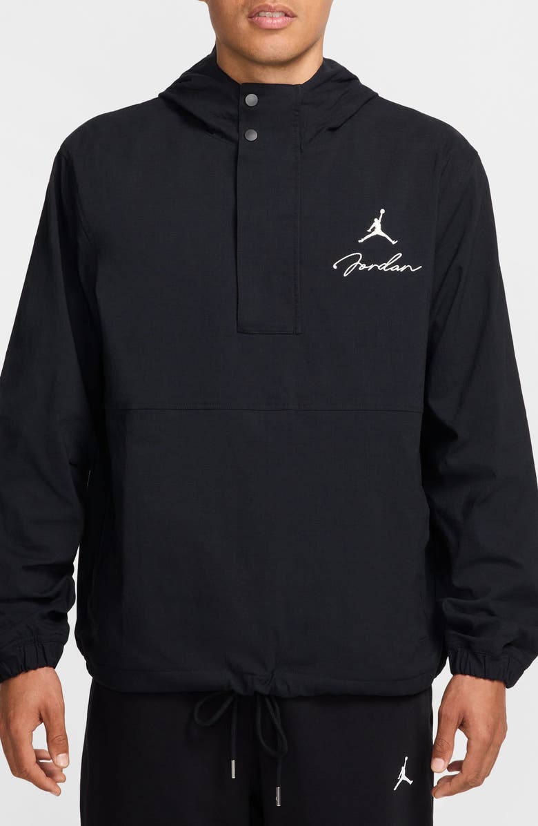 Nike MVP Relaxed Fit Stretch Ripstop Hooded Anorak, Main, color,