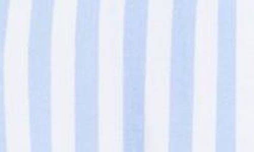 BEACHLUNCHLOUNGE BEACHLUNCHLOUNGE DARIA STRIPE SHORT SLEEVE BUTTON-UP SHIRT 