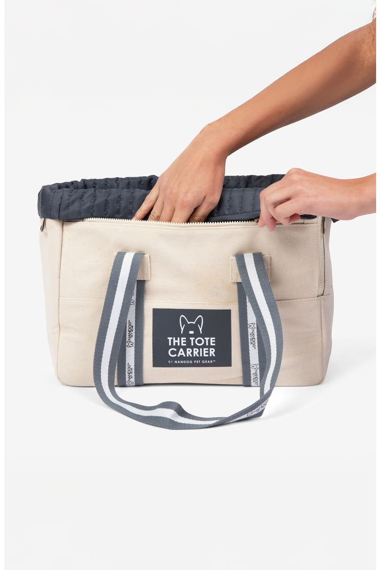 Tote Pet Carrier for Dogs & Cats, Alternate, color, Beige