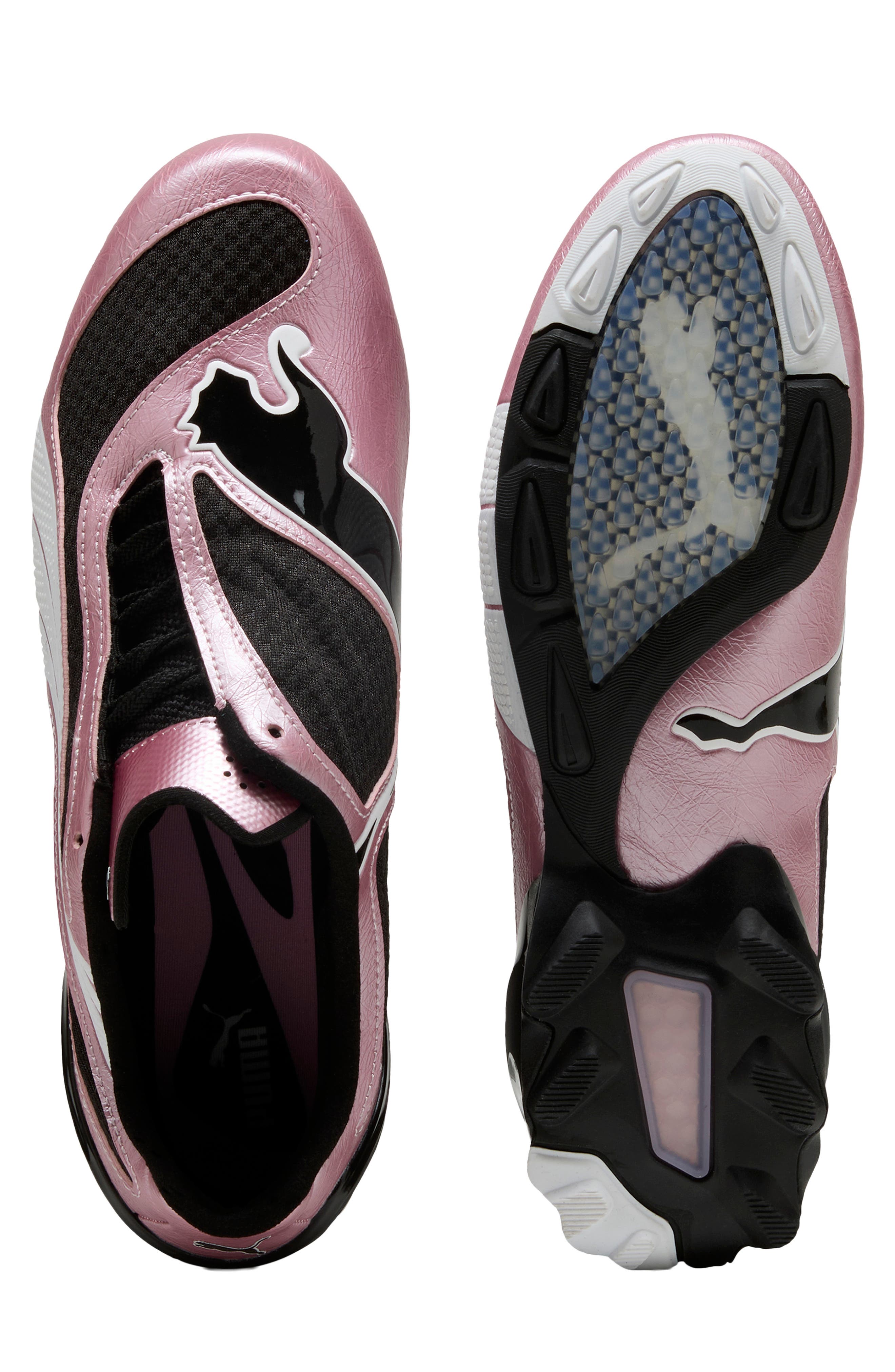 PUMA V.S1 Metallic Soccer Sneaker, Alternate, color, 