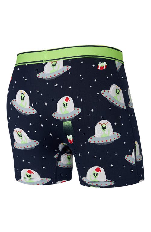 Saxx Daytripper Comfort Stretch Boxer Briefs In Blue