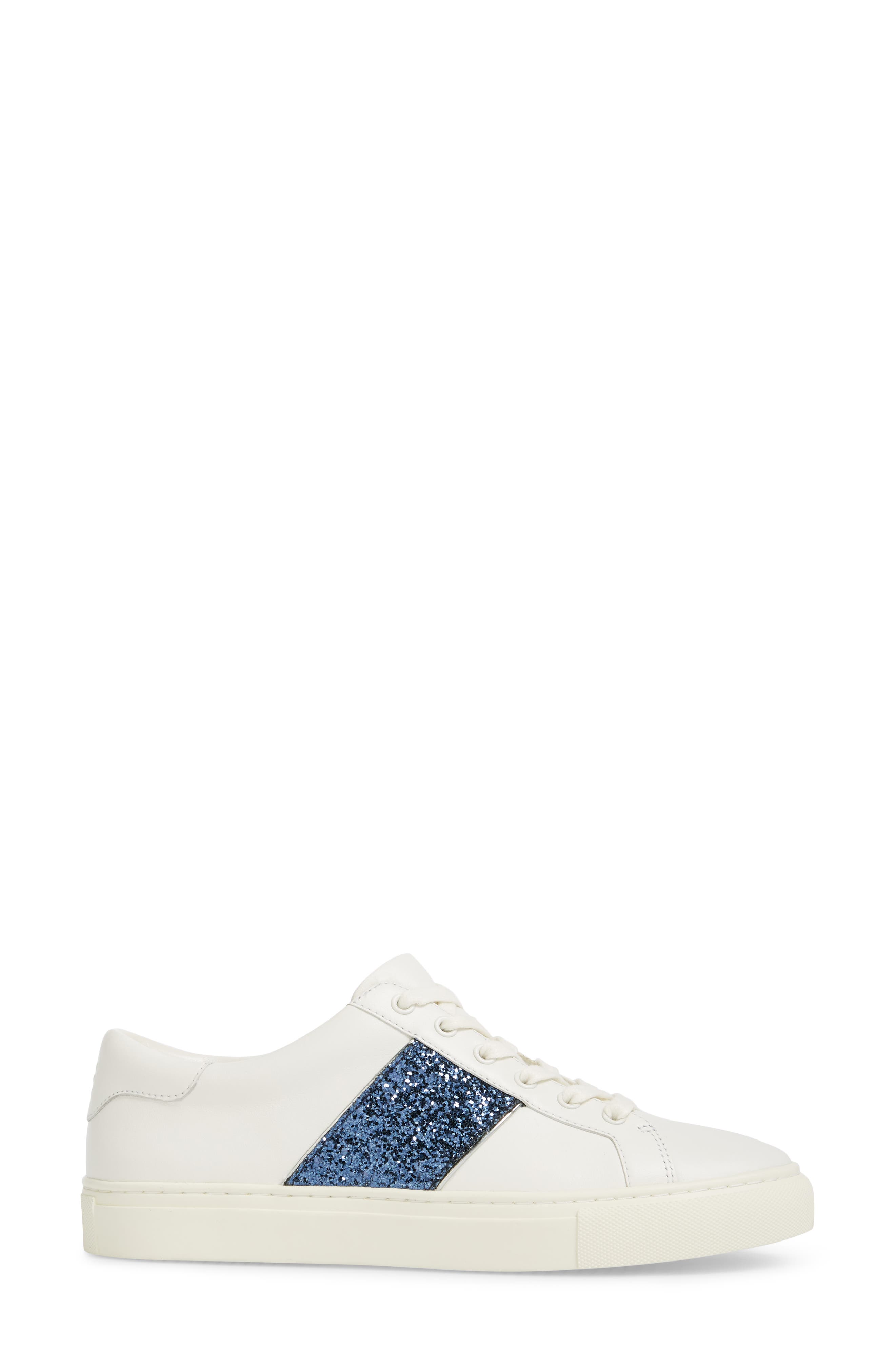 Tory Burch Carter Glitter Sneaker, Alternate, color, 