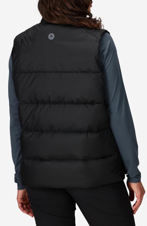 Marmot Guides 700 Fill Power Down Water Repellent Vest In Black