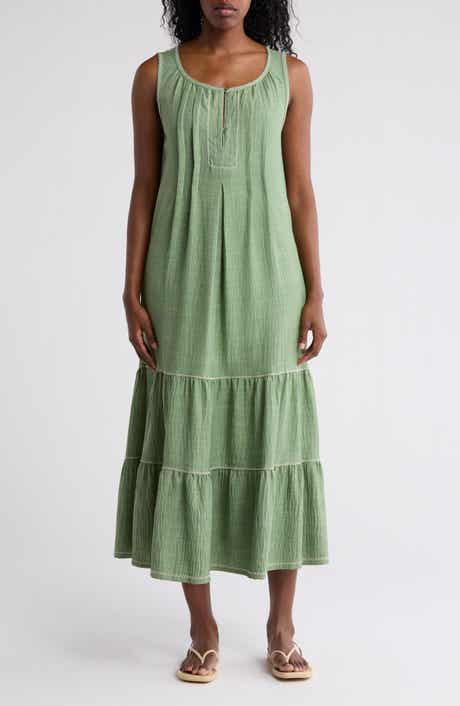 Sleeveless Split Maxi Dress