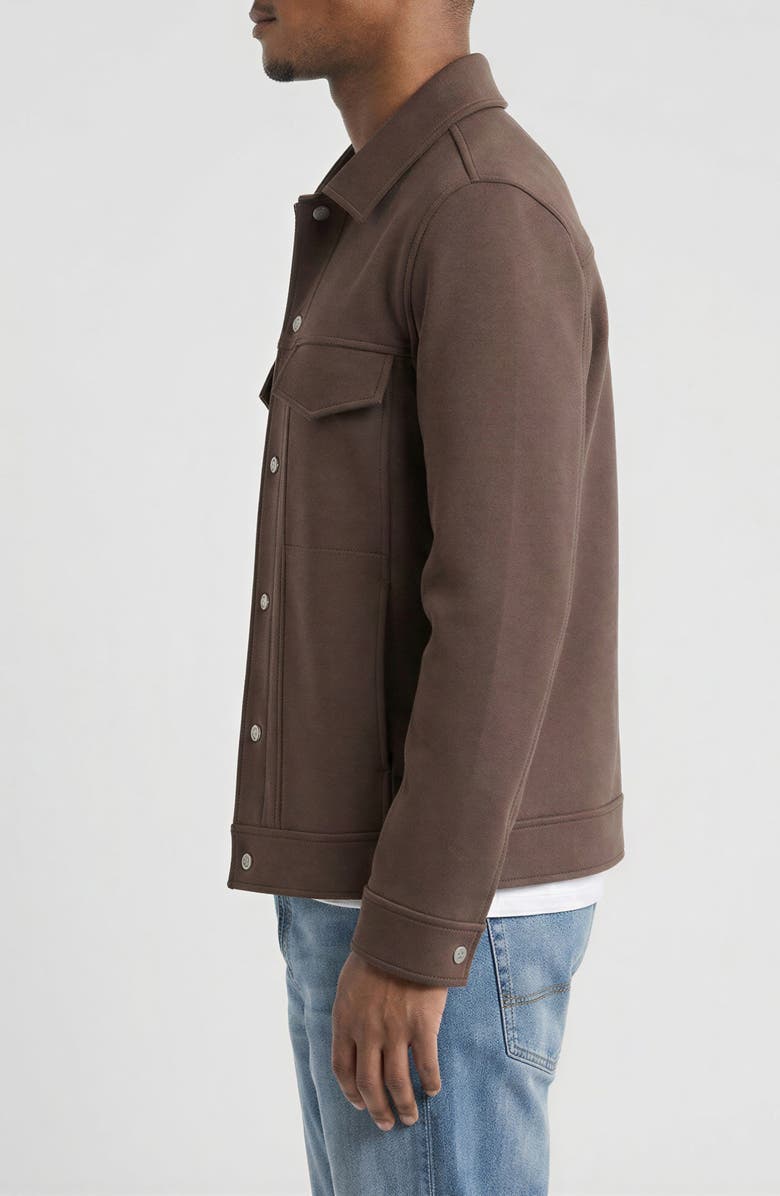 Bagatelle Double Face Performance Twill Trucker Jacket, Alternate, color,