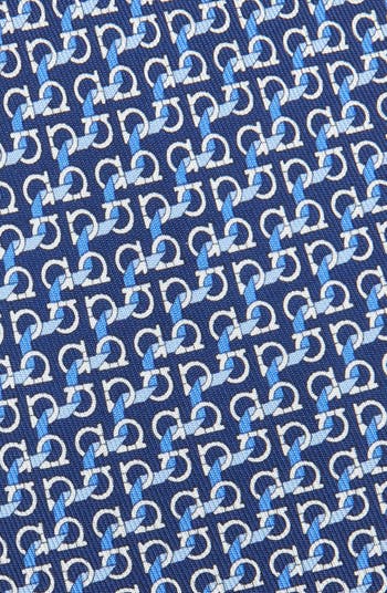 Zar Gancini Print Silk Tie