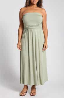 Strapless Maxi Dress
