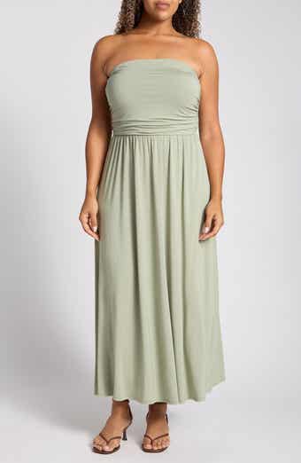 Strapless Maxi Dress