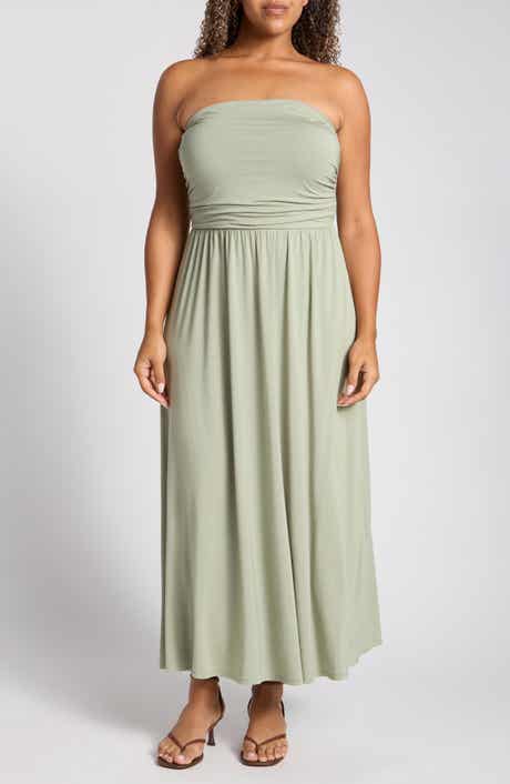 Strapless Maxi Dress