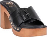 GOOD CHOICE NEW YORK York Buckle Platform Mule