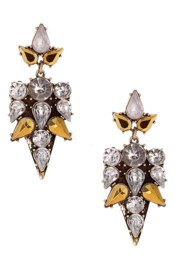 Olivia Welles Laulani Stone Drop Earrings