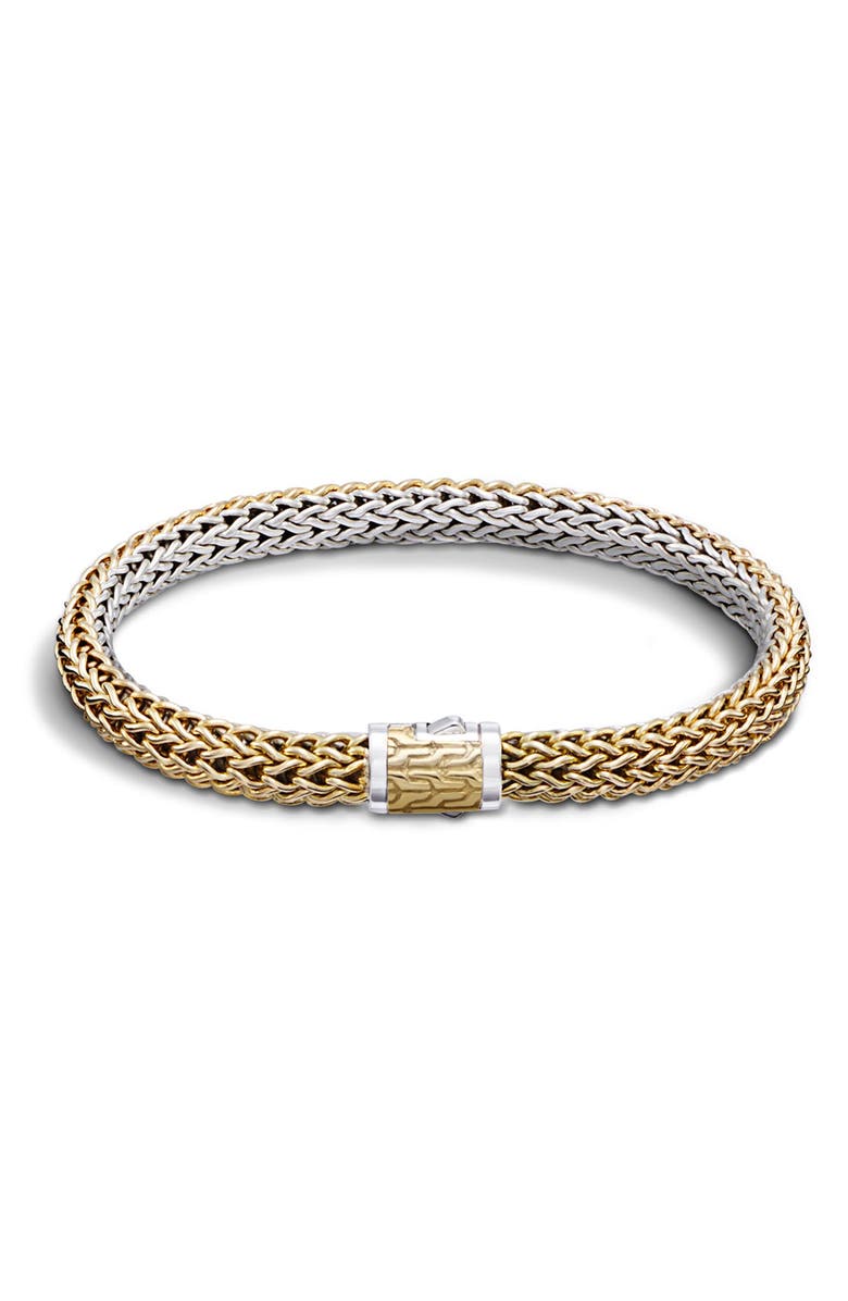 John Hardy 'Classic Chain' Small Reversible Bracelet, Main, color, 