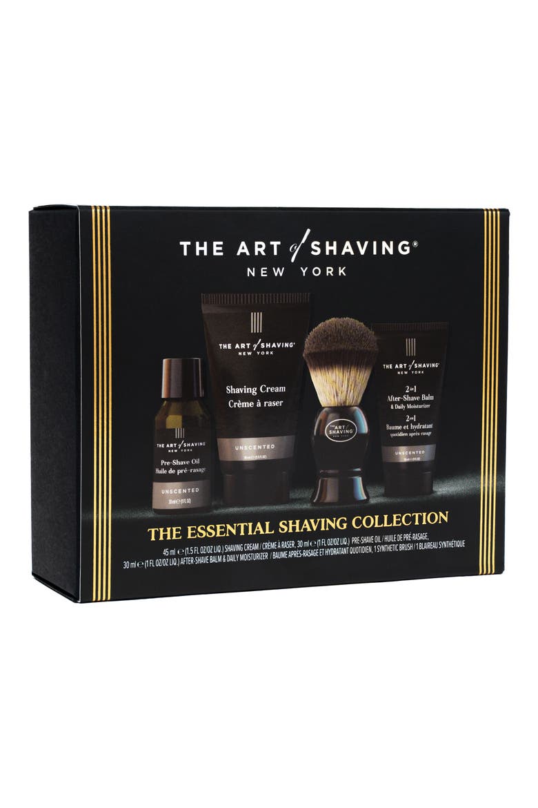 Unscented Essential 4-Piece Shaving Collection $75 Value, Alternate, color, NO COLOR