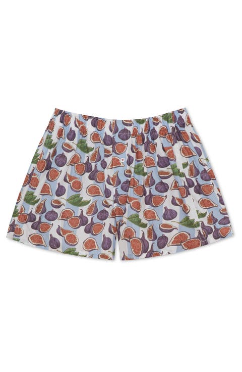Organic Cotton Fig Spread Boxer Short