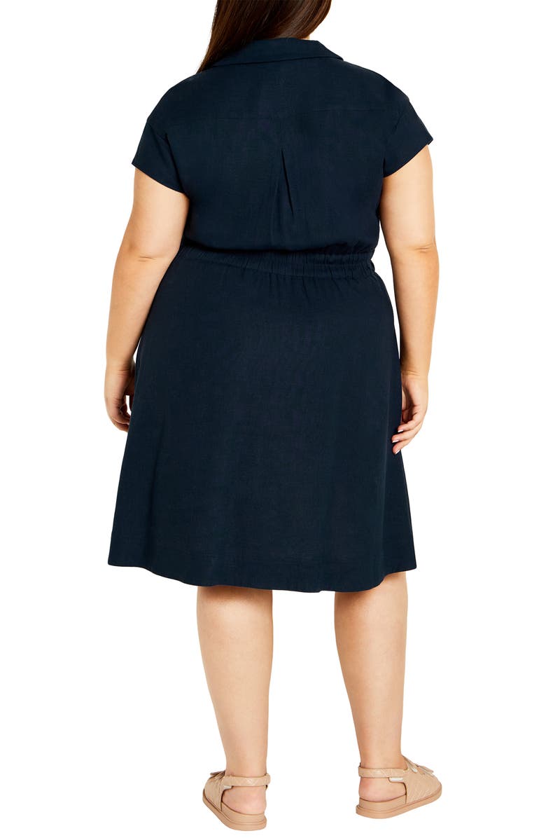 City Chic Antonella Shirtdress, Alternate, color, 