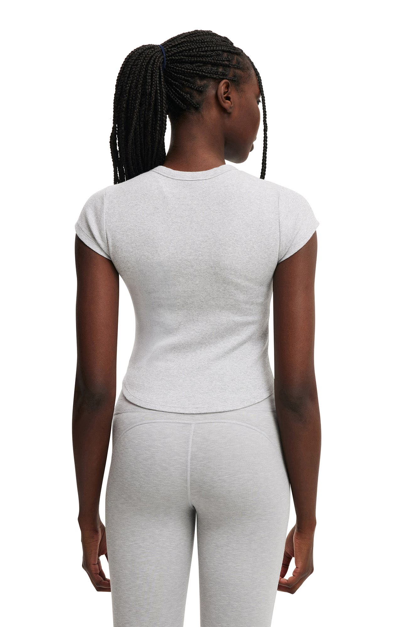 Women's Active Curved Hem Baby Tee - image 4