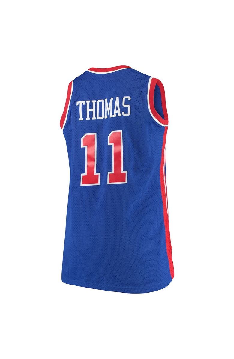Mitchell & Ness Men's Mitchell & Ness Isaiah Thomas Royal Detroit Pistons Big & Tall Hardwood Classics Jersey, Alternate, color, 