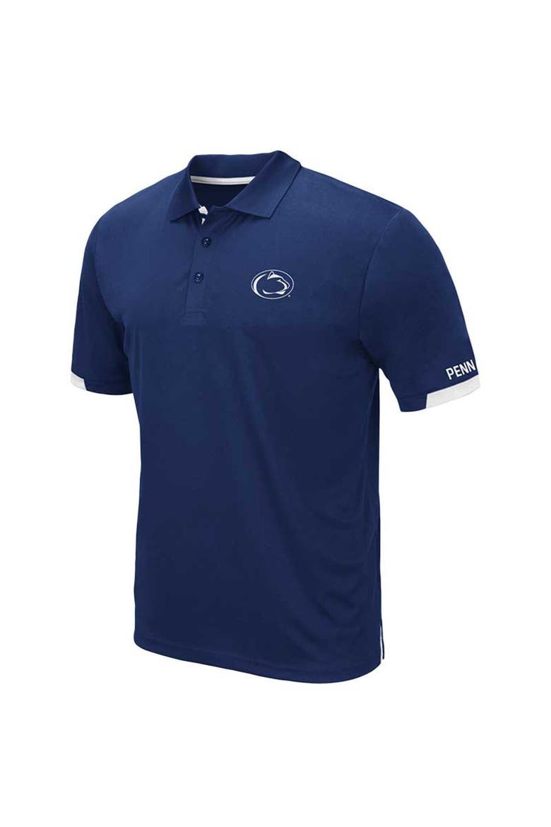 Men's Colosseum Navy Penn State Nittany Lions Big & Tall Santry Polo, Alternate, color, Navy