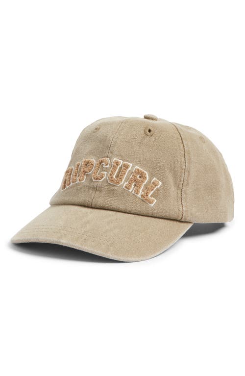 Rip Curl Mixed Montage Baseball Cap In Sage