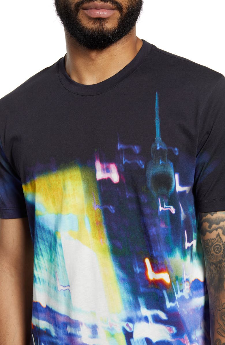 HUGO Ducy Graphic Tee, Alternate, color,