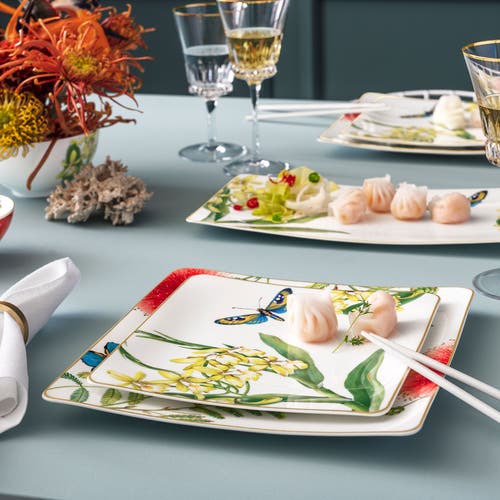 Villeroy & Boch Amazonia Square Salad Plate In White