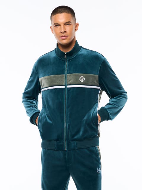 Forato Velour Track Jacket