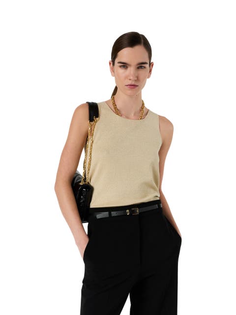 Luana Round Neck Knit Vest