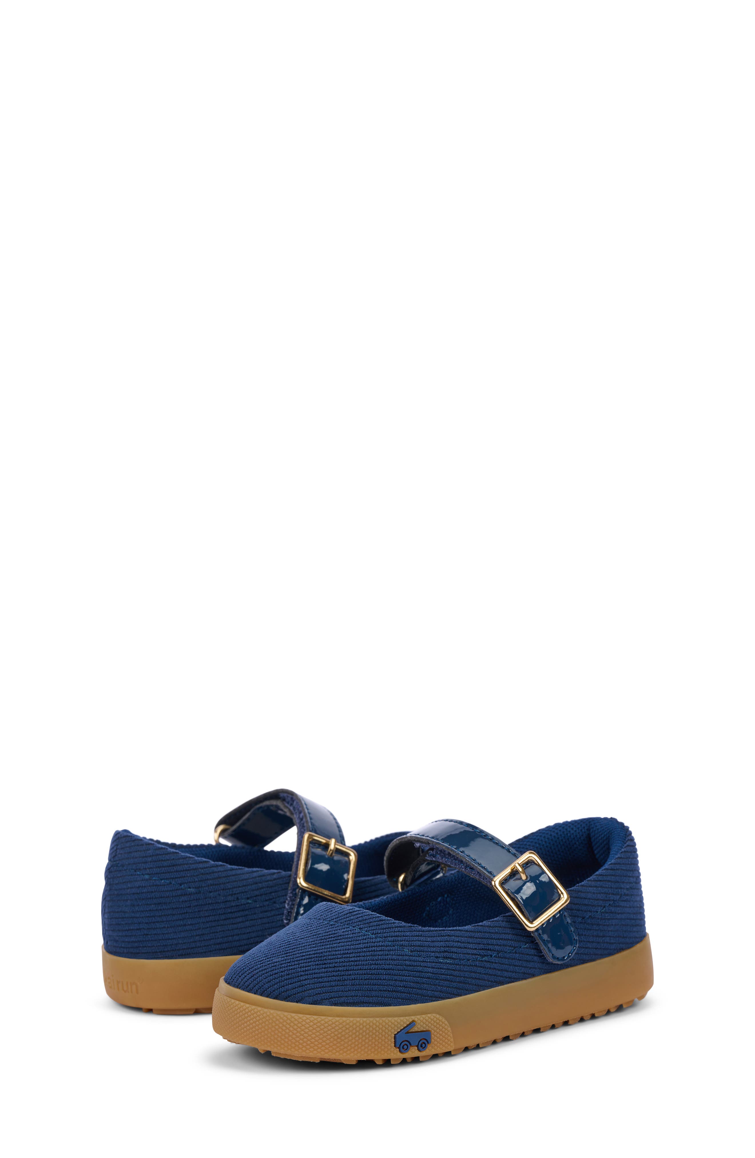 See Kai Run Kids' Lucia Mary Jane, Alternate, color, Navy Corduroy