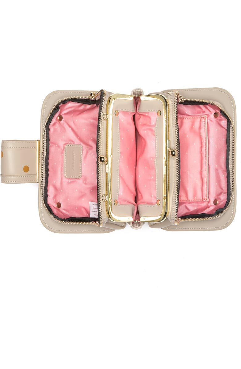 Belle & Bloom Belle Fleur Leather Crossbody Bag, Alternate, color,