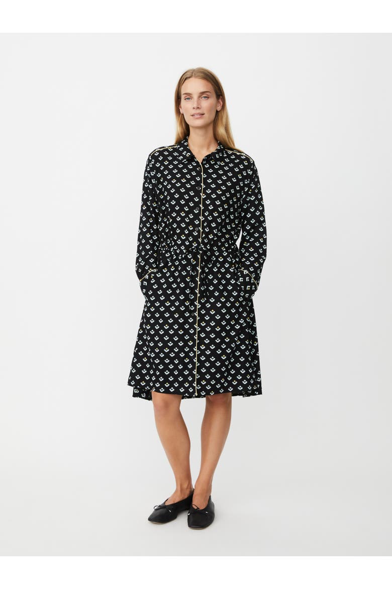 Nysindra Printed Knee Length Dress, Main, color, Ether