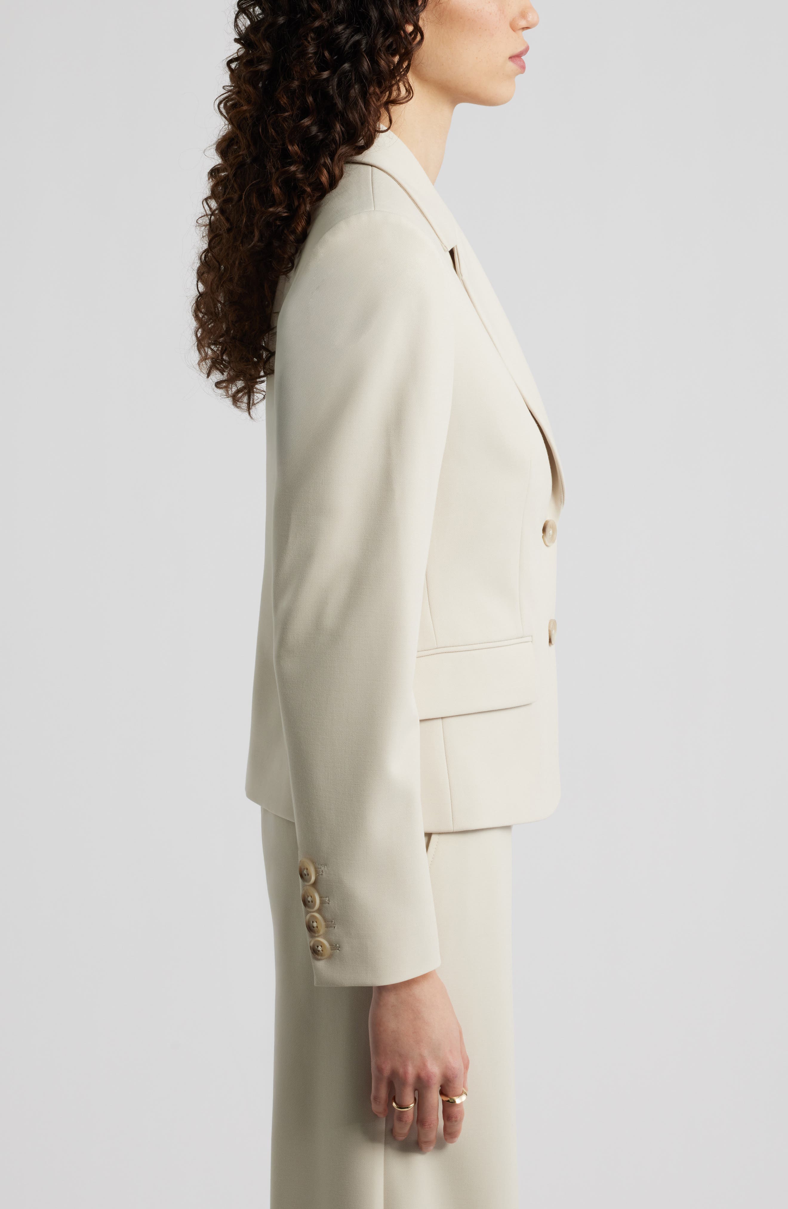 Женские Nordstrom The Hanna Slim Fit Blazer — фото 4