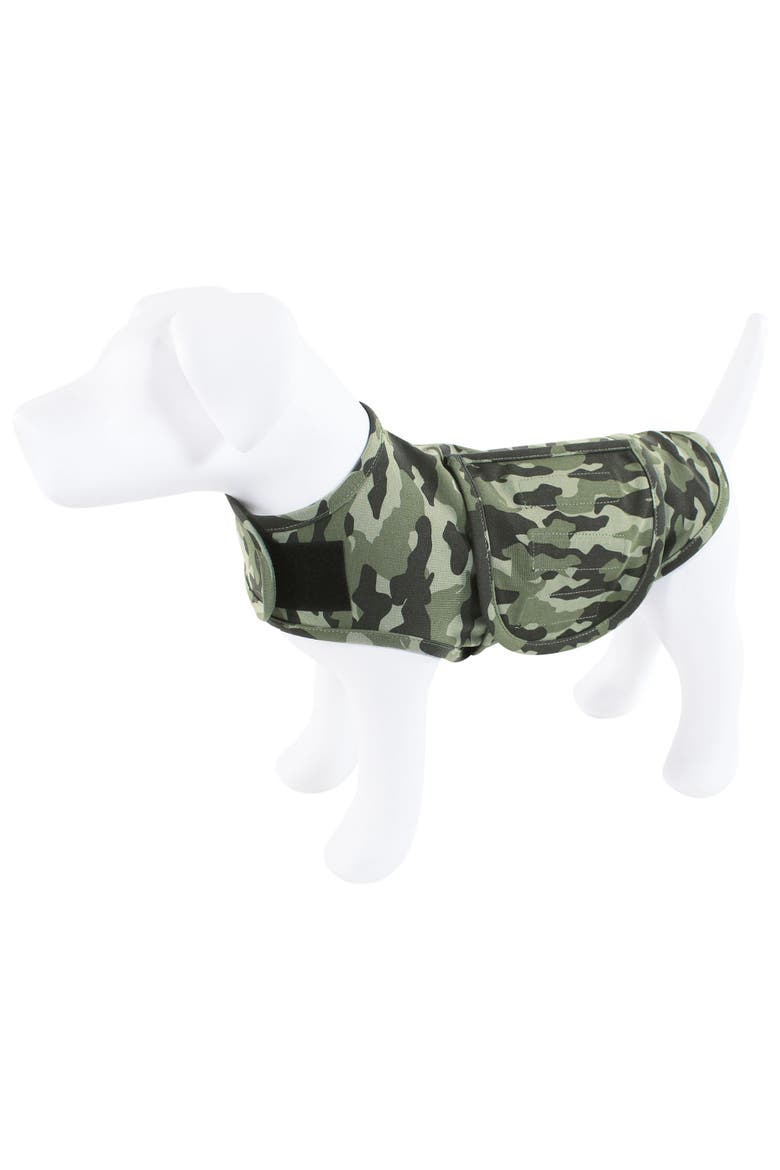 Pet Thunder Anxiety Jacket, Main, color, Camo
