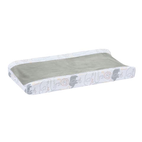 Jungle Story Soft Minky Velour Safari Changing Pad Cover