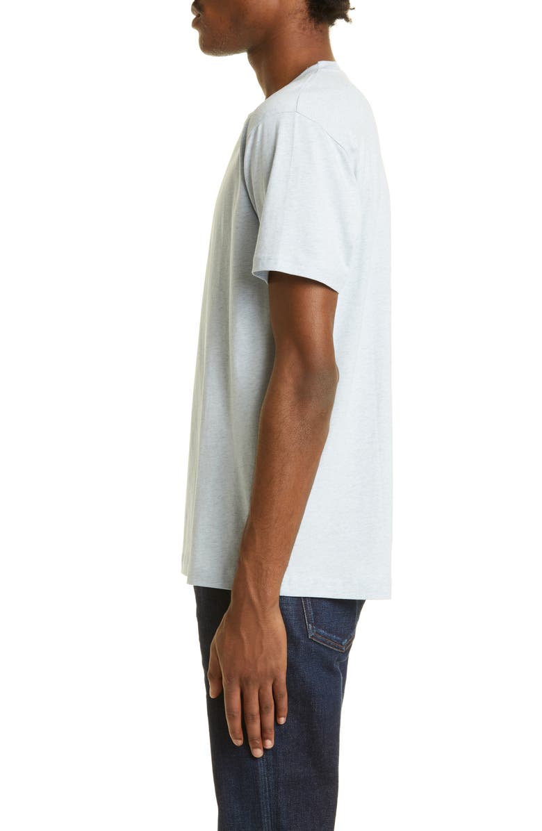 Sunspel Crewneck T-Shirt, Alternate, color, Pastel Blue Melange