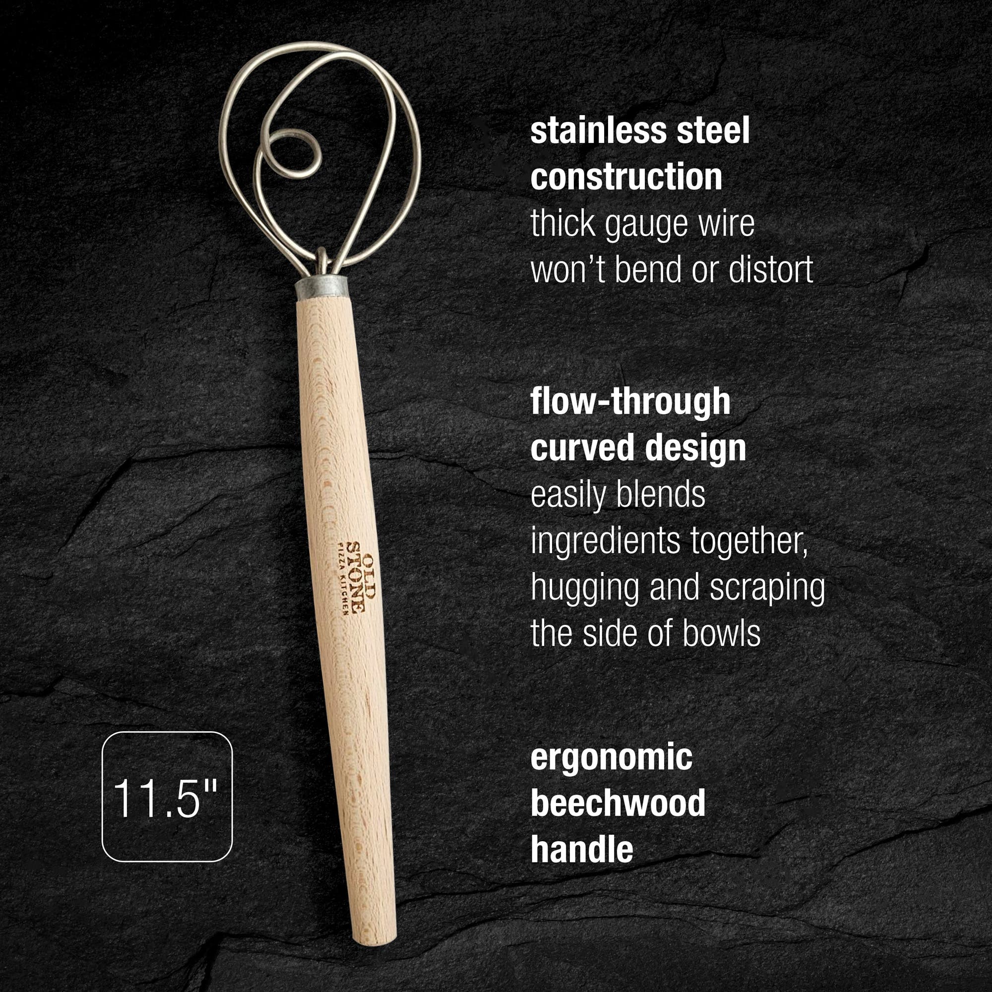 Old Stone Oven Dough Whisk - Thumbnail 4