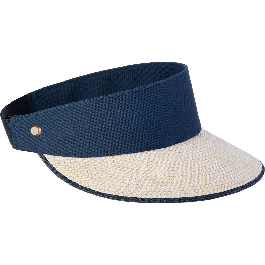 Eric Javits Squishee Straw Champ Custom Fit Visor