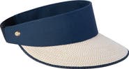 Eric Javits Squishee Straw Champ Custom Fit Visor