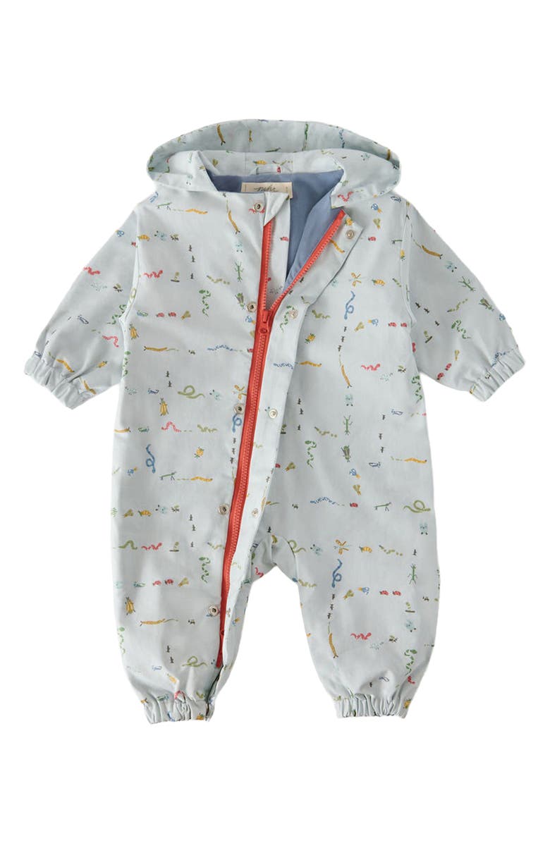 Pehr Kids' Park Rain Suit, Alternate, color, Crawling Critters Blue