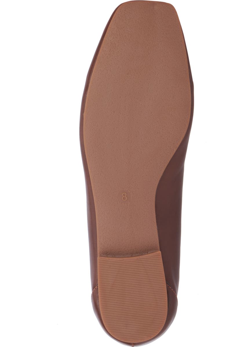 NEW YORK AND COMPANY Paulina Ballet Flat, Alternate, color, Chocolate