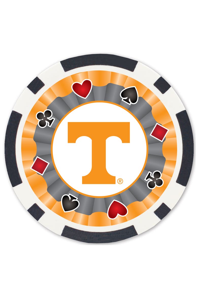 Tennessee Volunteers 100pc Poker Chips, Alternate, color, Multicolor