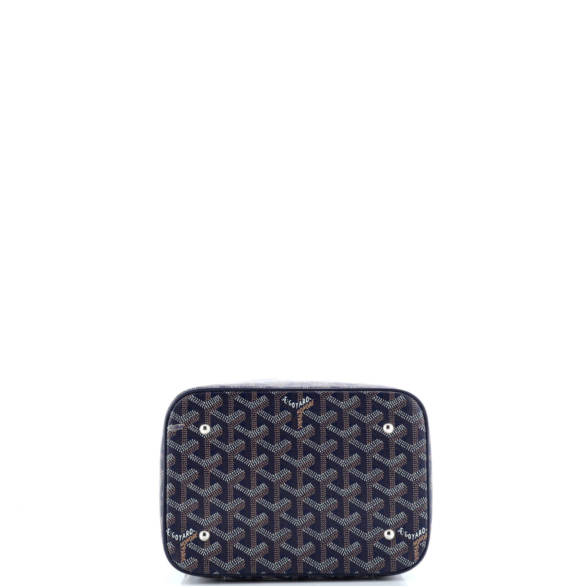 Pre-Owned Goyard Muse Vanity Case Coated Canvas, Alternate, color, 