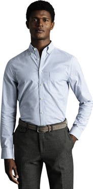 Charles Tyrwhitt Non-Iron Stretch Oxford Shirt