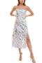 Cowl Neck Midi Sundress