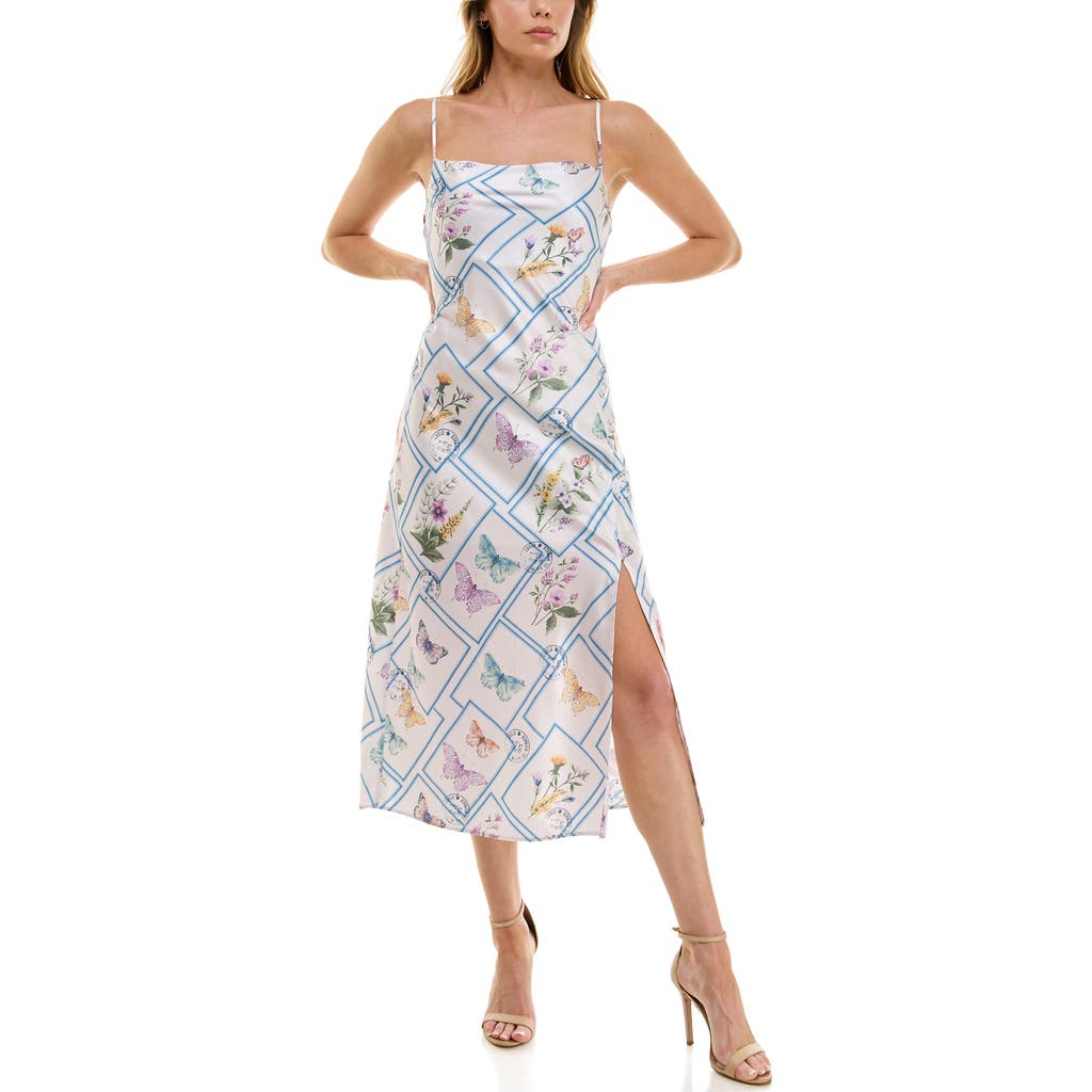 Socialite Cowl Neck Midi Sundress