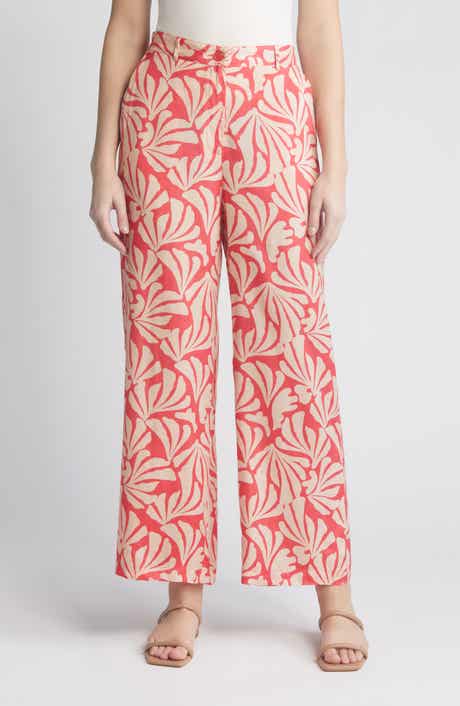 Masai Copenhagen Perinua Floral Print Wide Leg Trousers