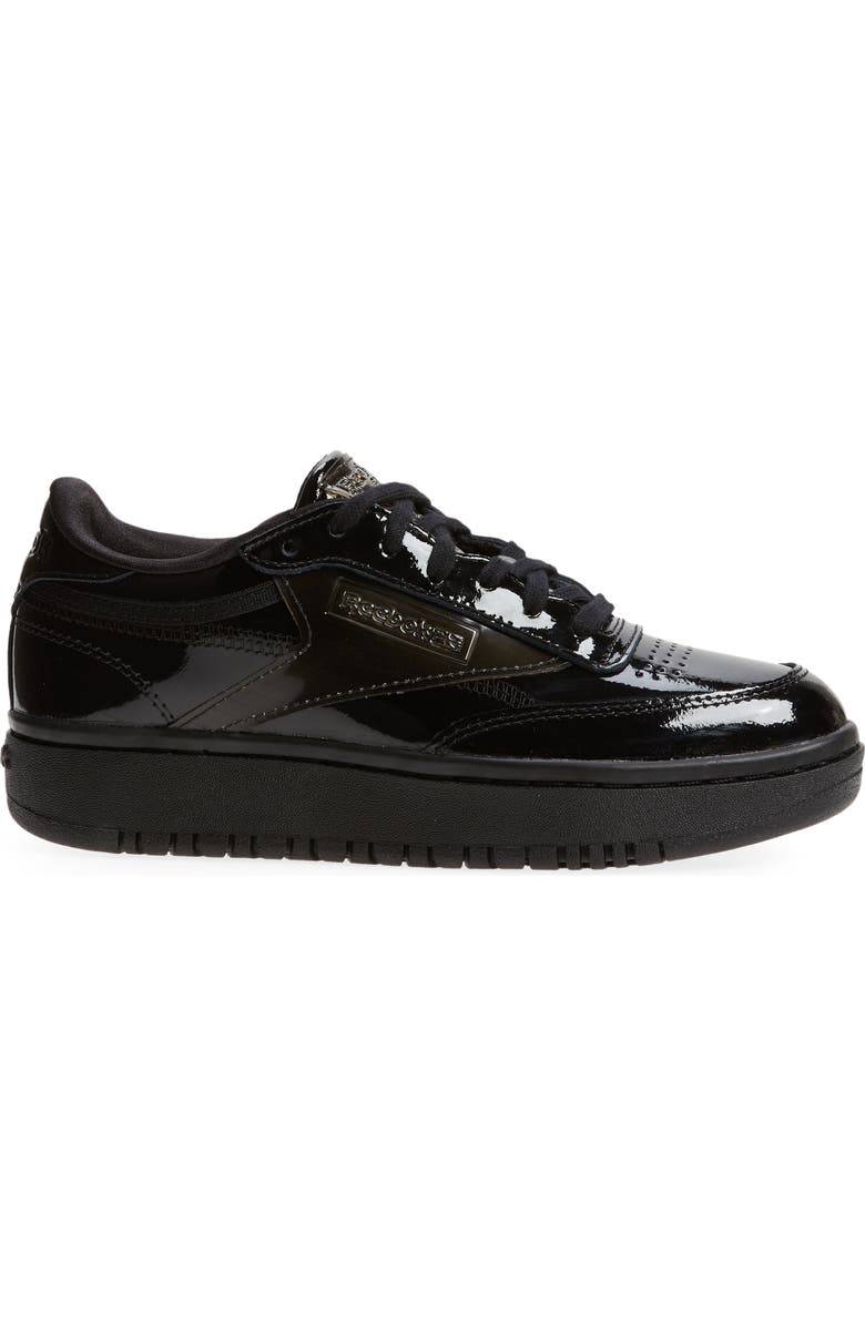 Reebok Club C Double Platform Sneaker, Alternate, color,