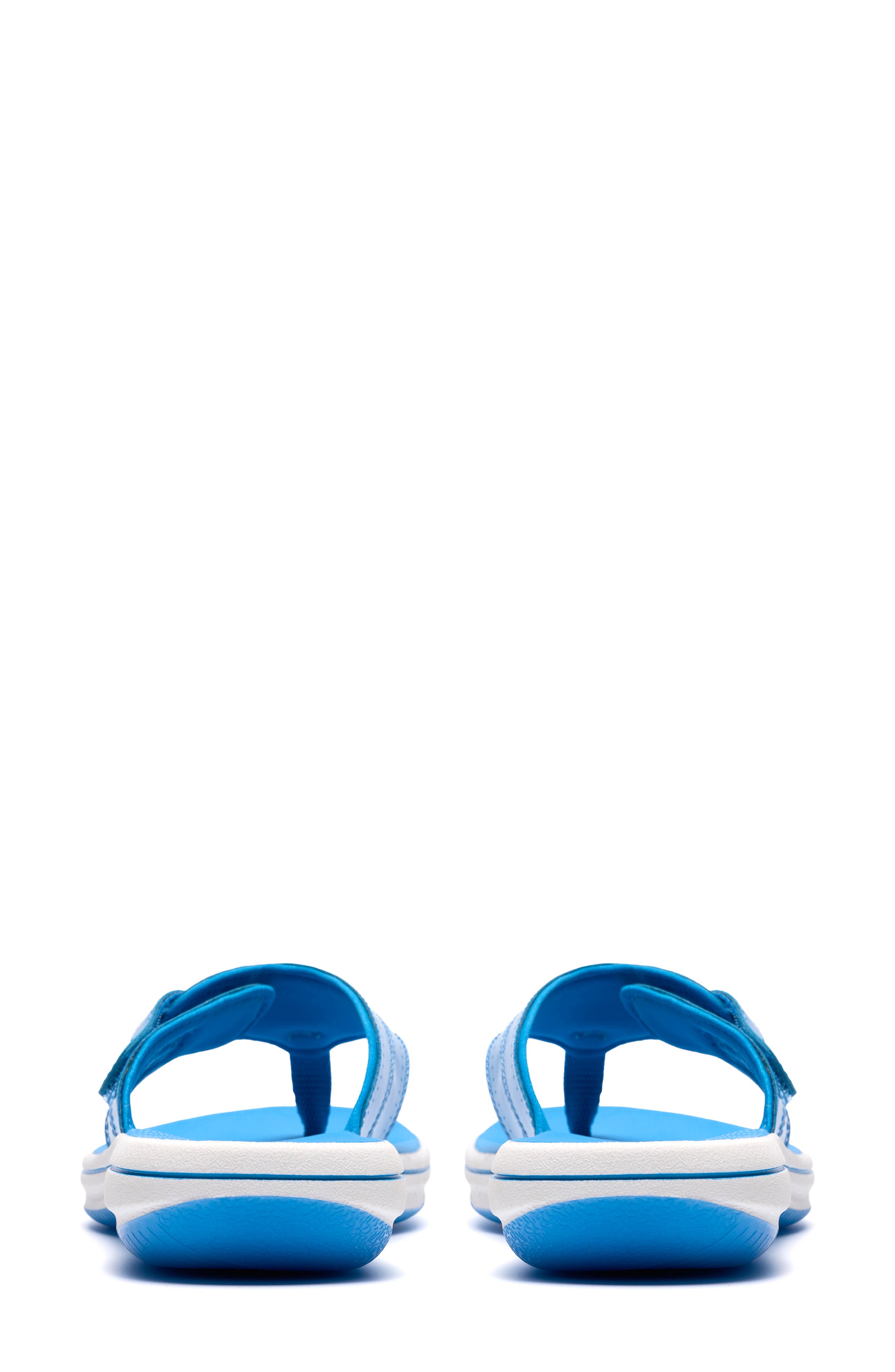 Clarks<sup>®</sup> Breeze Reyna Flip Flop, Alternate, color, Bright Blue