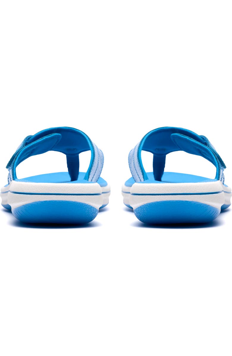 Clarks<sup>®</sup> Breeze Reyna Flip Flop, Alternate, color, Bright Blue