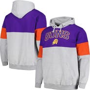 FANATICS Men's Fanatics Branded Purple Phoenix Suns Contrast Pieced Pullover Hoodie