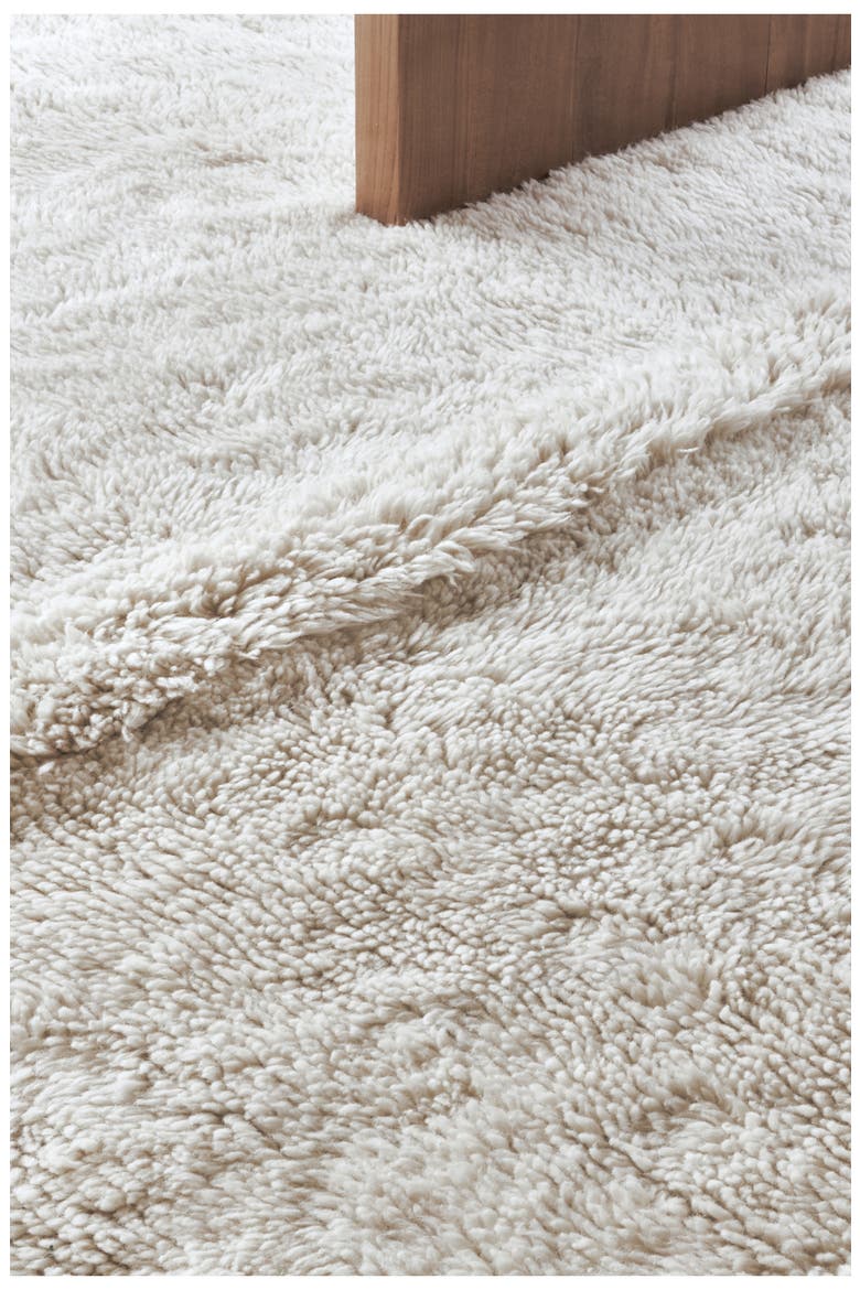 Tundra Woolable Washable Wool Rug, Alternate, color, BLENDED SHEEP WHITE